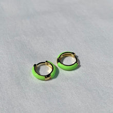 Load image into Gallery viewer, Limited Edition Summer Candy Enamel Huggies