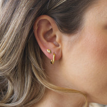 Load image into Gallery viewer, Audrey Squoval Hoops