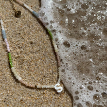 Load image into Gallery viewer, Beaded Initial Necklace