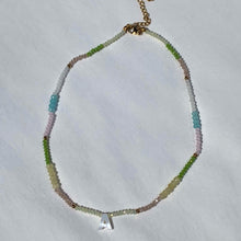 Load image into Gallery viewer, Beaded Initial Necklace