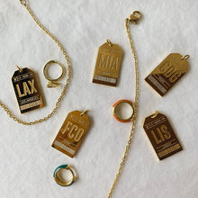 Load image into Gallery viewer, FCO Luggage Tag Pendant (pendant only)