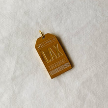 Load image into Gallery viewer, LAX Luggage Tag Pendant (pendant only)