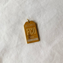 Load image into Gallery viewer, FCO Luggage Tag Pendant (pendant only)