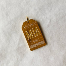 Load image into Gallery viewer, MIA Luggage Tag Pendant (pendant only)