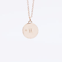 Load image into Gallery viewer, Dainty Zodiac Necklace (Rose Gold)