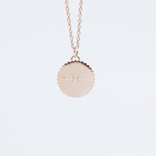 Load image into Gallery viewer, Dainty Zodiac Necklace (Rose Gold)