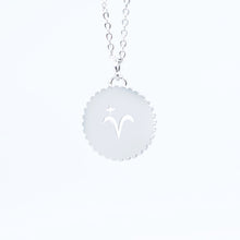 Load image into Gallery viewer, Dainty Zodiac Necklace (Silver)