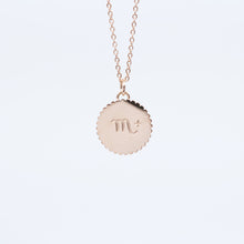 Load image into Gallery viewer, Dainty Zodiac Necklace (Rose Gold)
