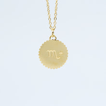 Load image into Gallery viewer, Dainty Zodiac Necklace (Gold)

