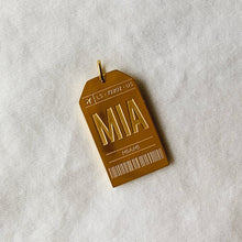 Load image into Gallery viewer, MIA Luggage Tag Pendant (pendant only)
